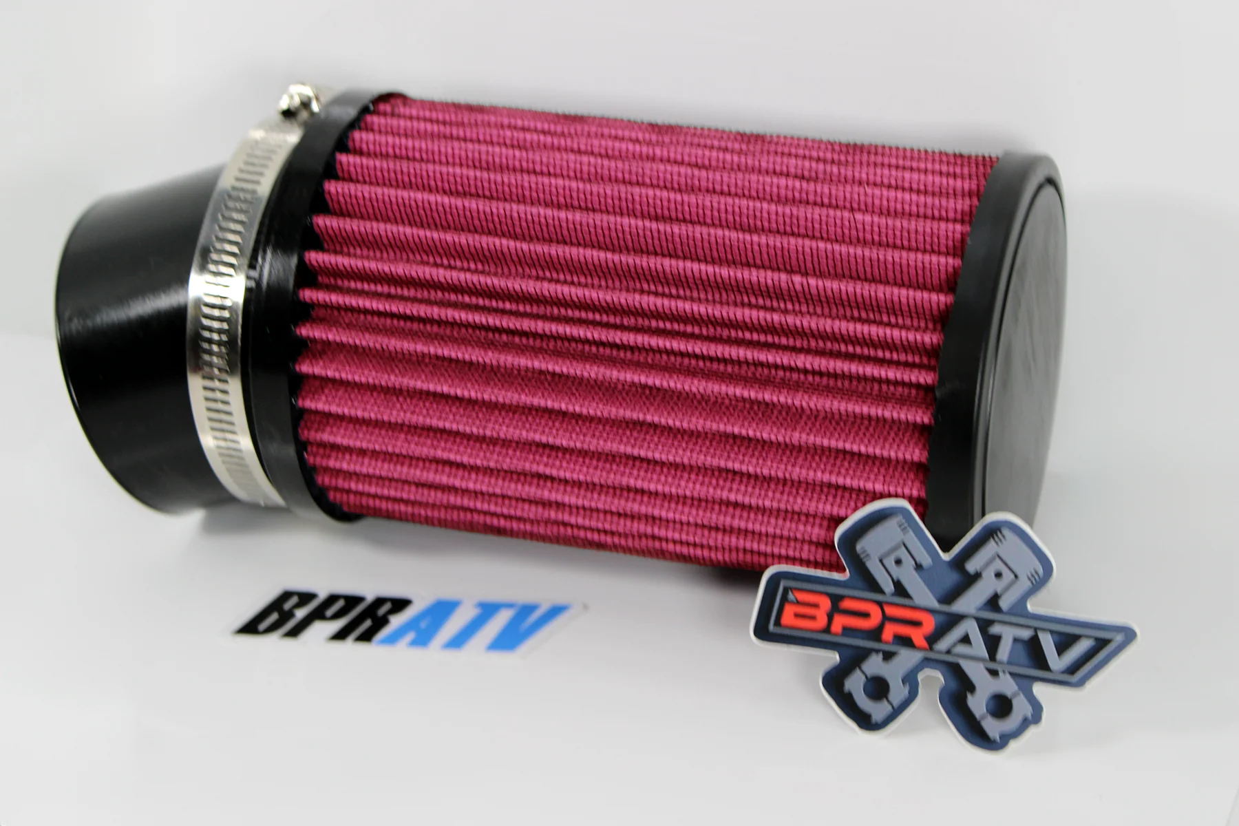 Yamaha Banshee K&N Style Air Filter Keihin Lectron Big Carb Filter Pod Single x1 - Image 8