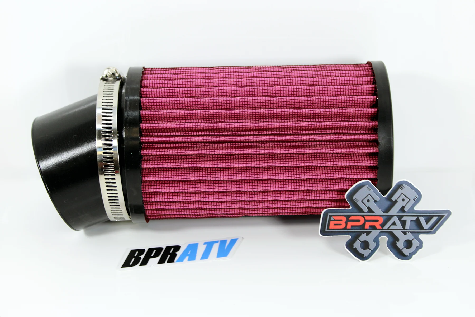Yamaha Banshee K&N Style Air Filter Keihin Lectron Big Carb Filter Pod Single x1 - Image 9