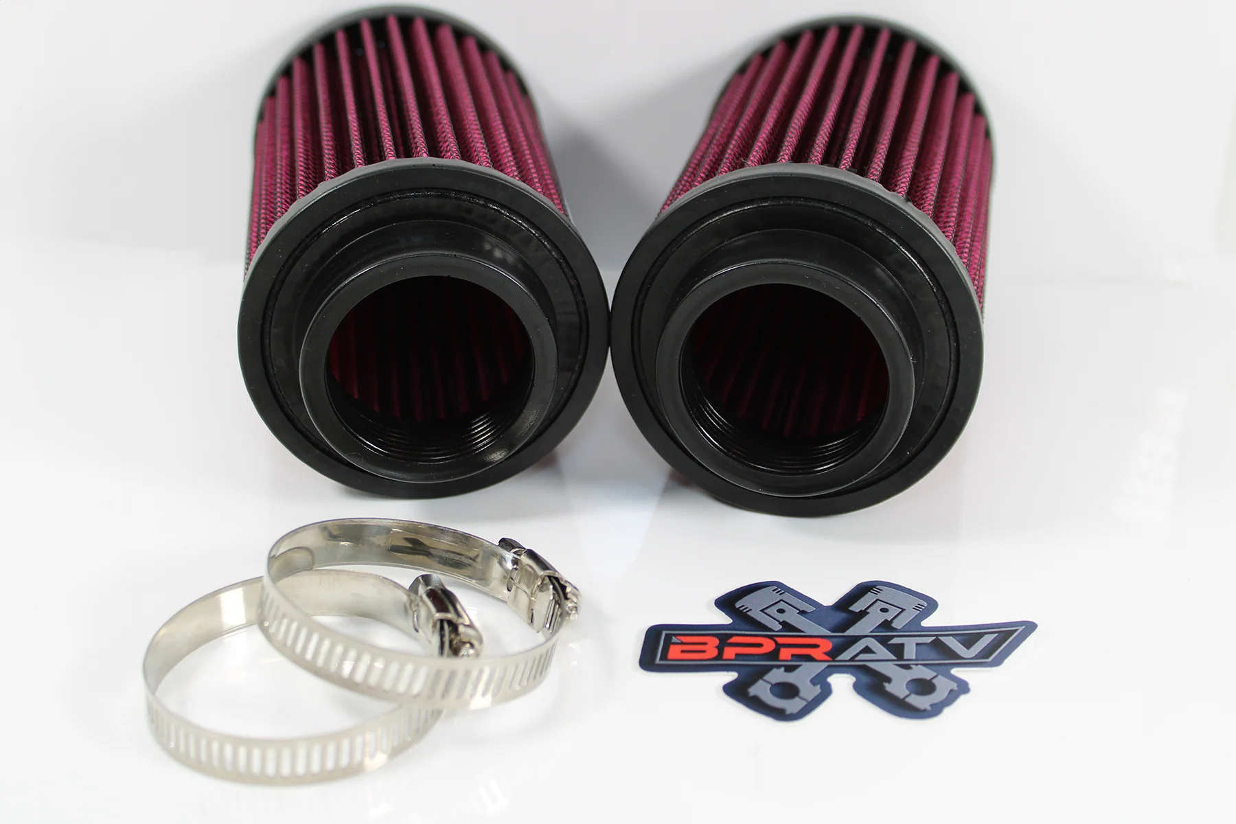 Yamaha Banshee K+N Style PWK 26mm Carburetor 5" Air Filter Pods OUTERWEARS Pair - Image 3