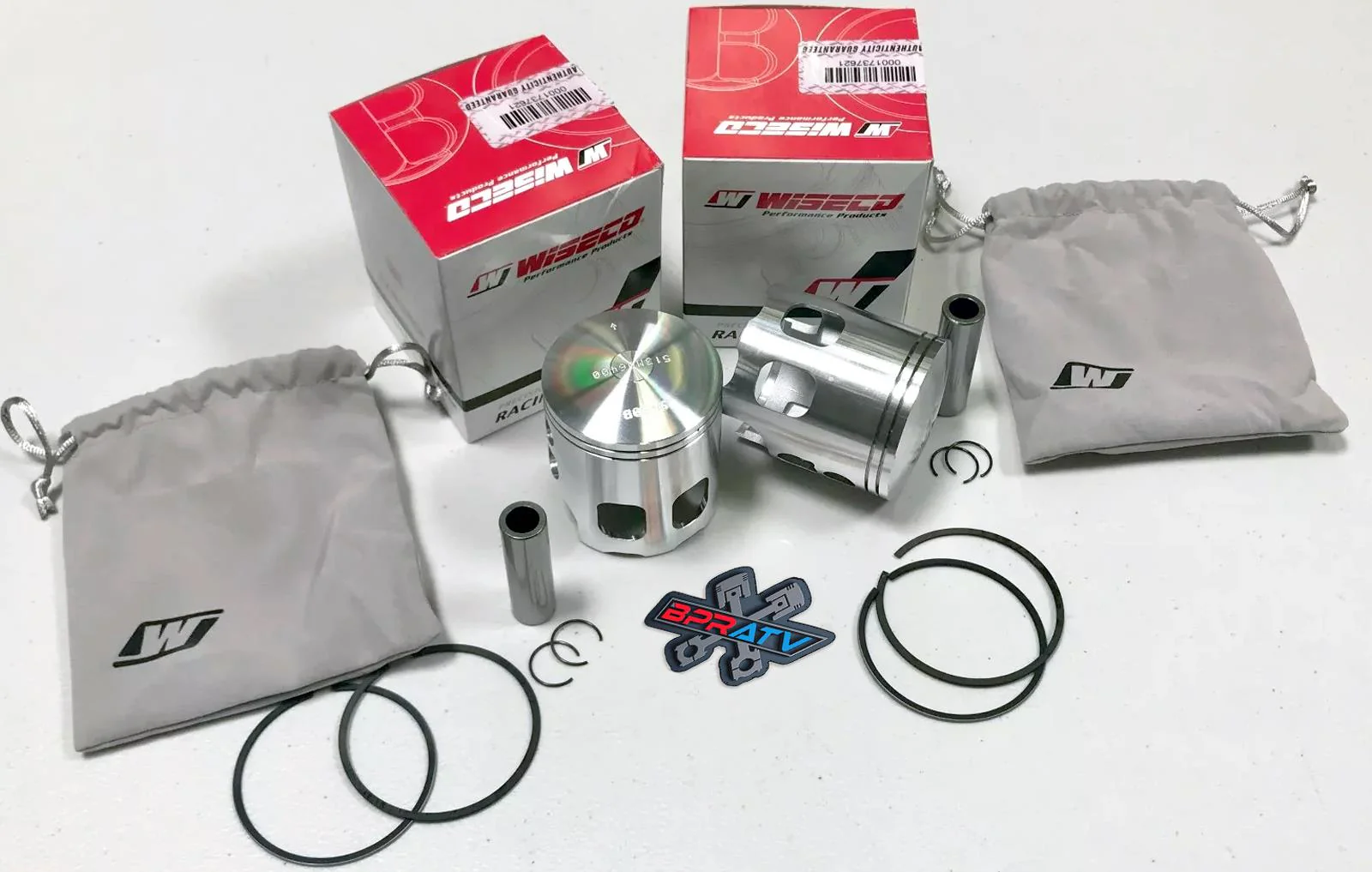 Yamaha Banshee Kit Reconstrucción Superior 64mm Cilindros Forjado Wiseco Wossner - Image 7