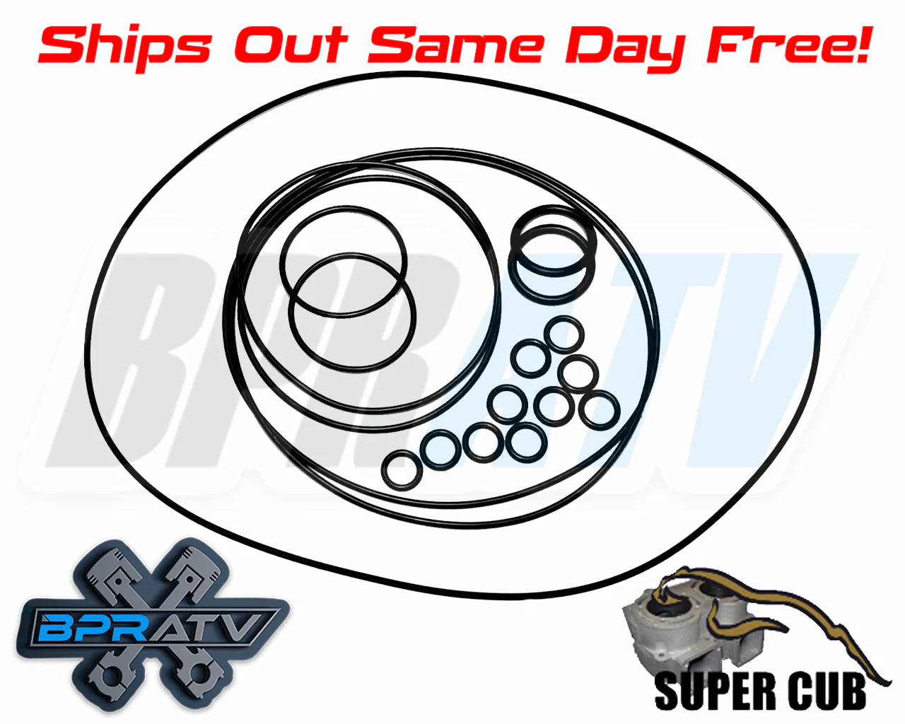 Yamaha Banshee Supercub Super Cub Head Oring Kit Dome O-rings O Rings Orings Set - Image 3