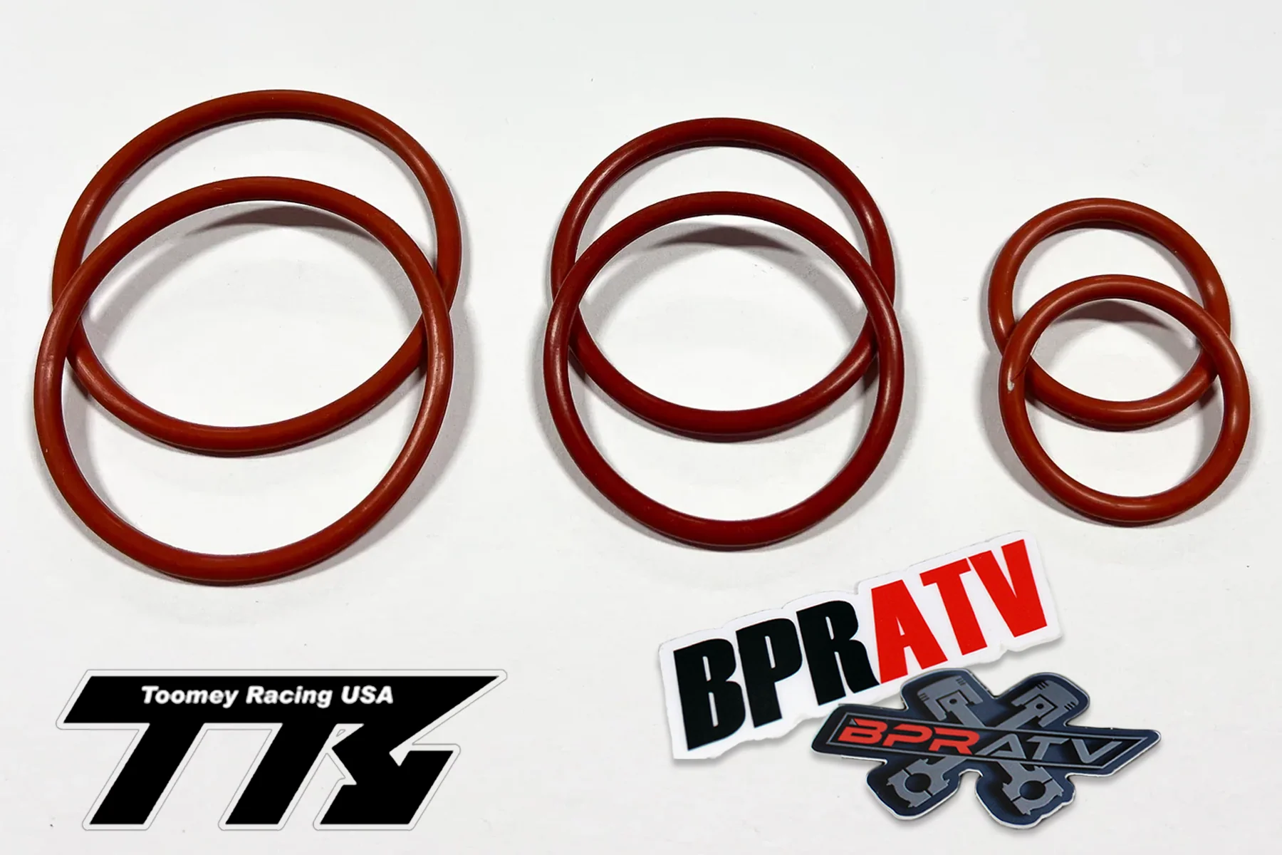 Yamaha Banshee Toomey Racing T4/T5/T6 Complete Exhaust Pipes O-Ring Gaskets Kit - Image 2