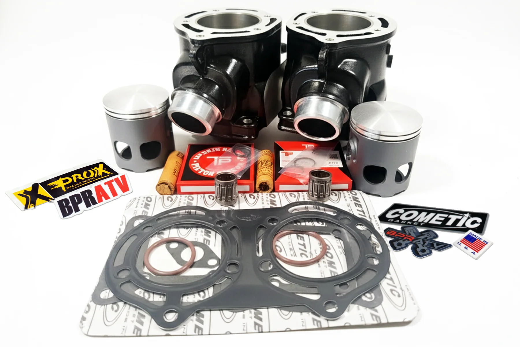 Yamaha Banshee Cylinder Top End Kit ProX Piston ProX Bearing Cometic Gaskets JPN - Image 18