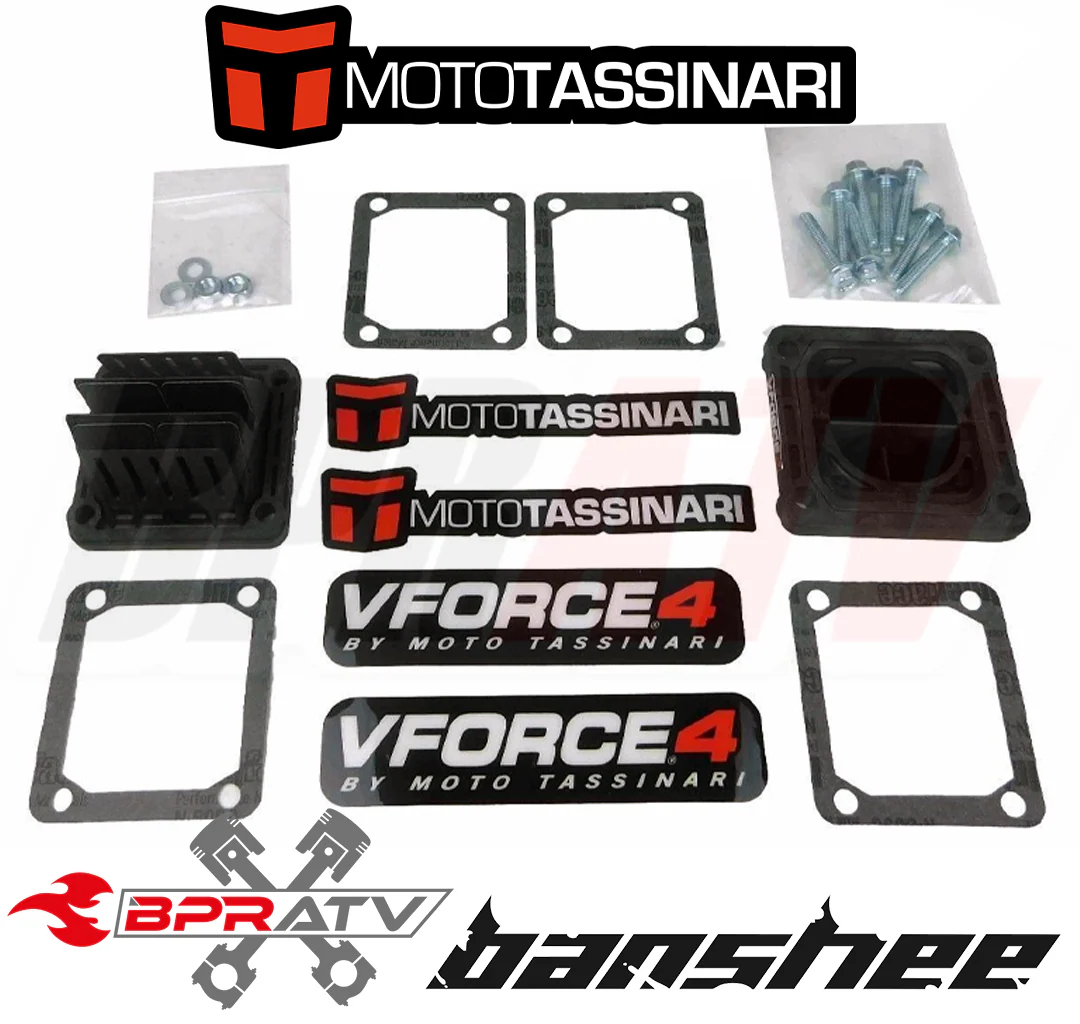 Banshee V Force 4 Pair Reed Valve Cages VForce Reeds Yamaha YFZ 350 Four V4144-2 - Image 2