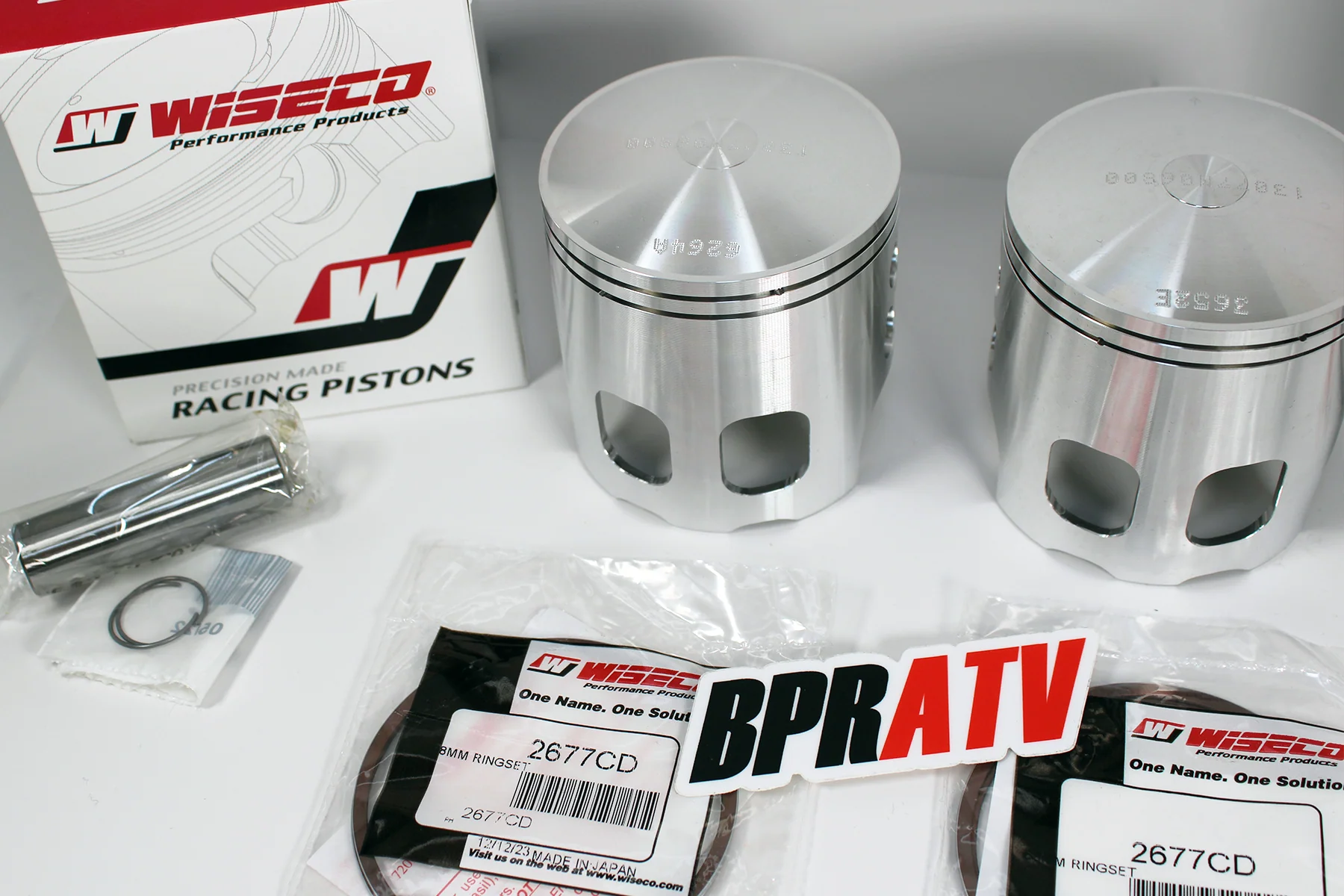 Yamaha Banshee WISECO 68mm Athena Big Bore Forged Piston Upgrade Replacement Kit - Image 5