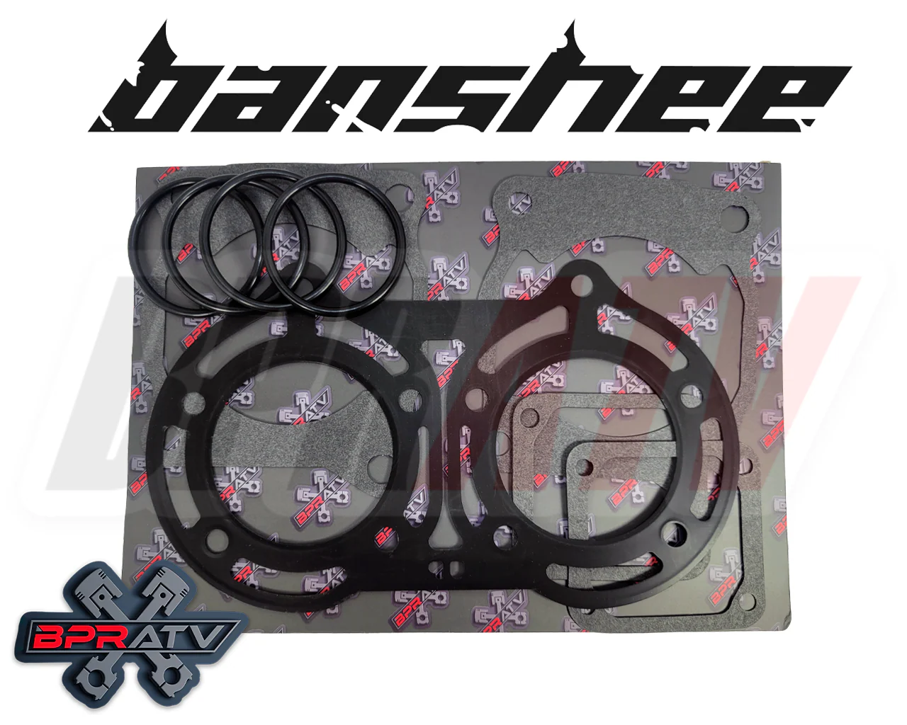 Yamaha Banshee YFZ 350 66.25mm Pro X Pistons Set Top End Gaskets Pin Bearing NGK - Image 14