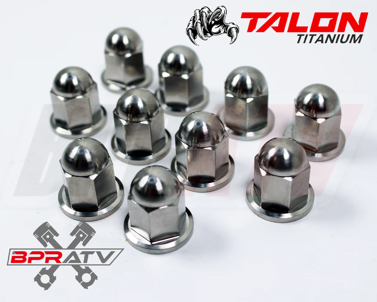 Yamaha Banshee YFZ 350 BPRATV Talon Titanium Acorn Replacement Nuts & Washer Kit - Image 10