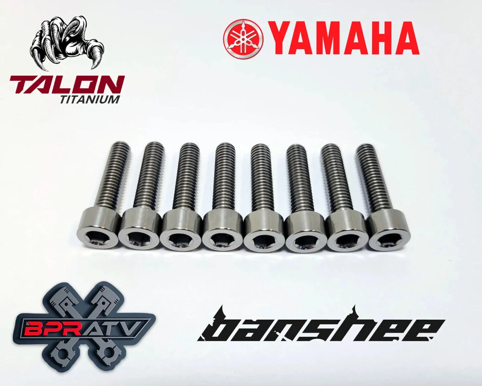 Yamaha Banshee YFZ 350 BPRATV Talon Titanium Intake Bolts Kit CUB 91317-06025-00 - Image 6