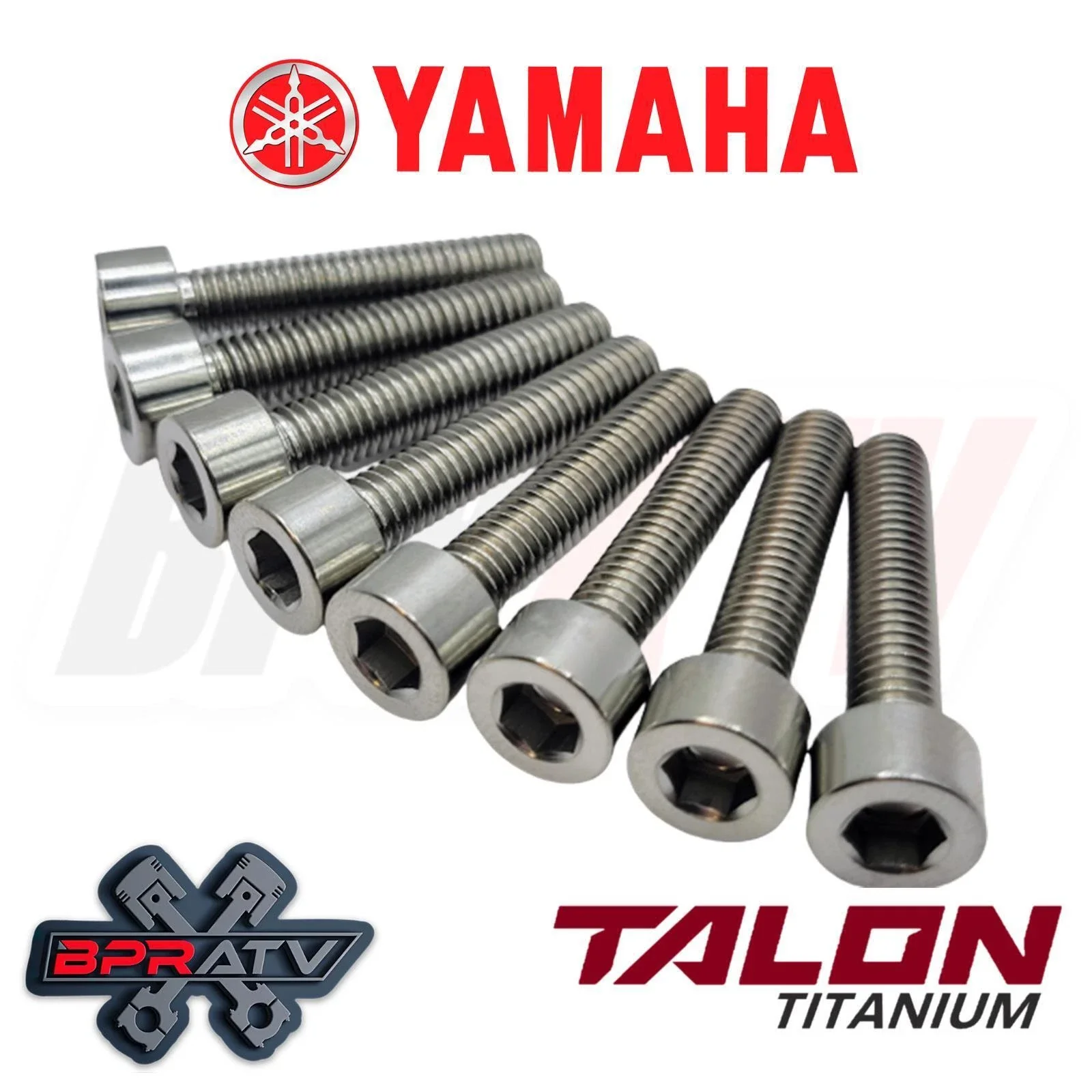Yamaha Banshee YFZ 350 BPRATV Talon Titanium Intake Bolts Kit CUB 91317-06025-00 - Image 8