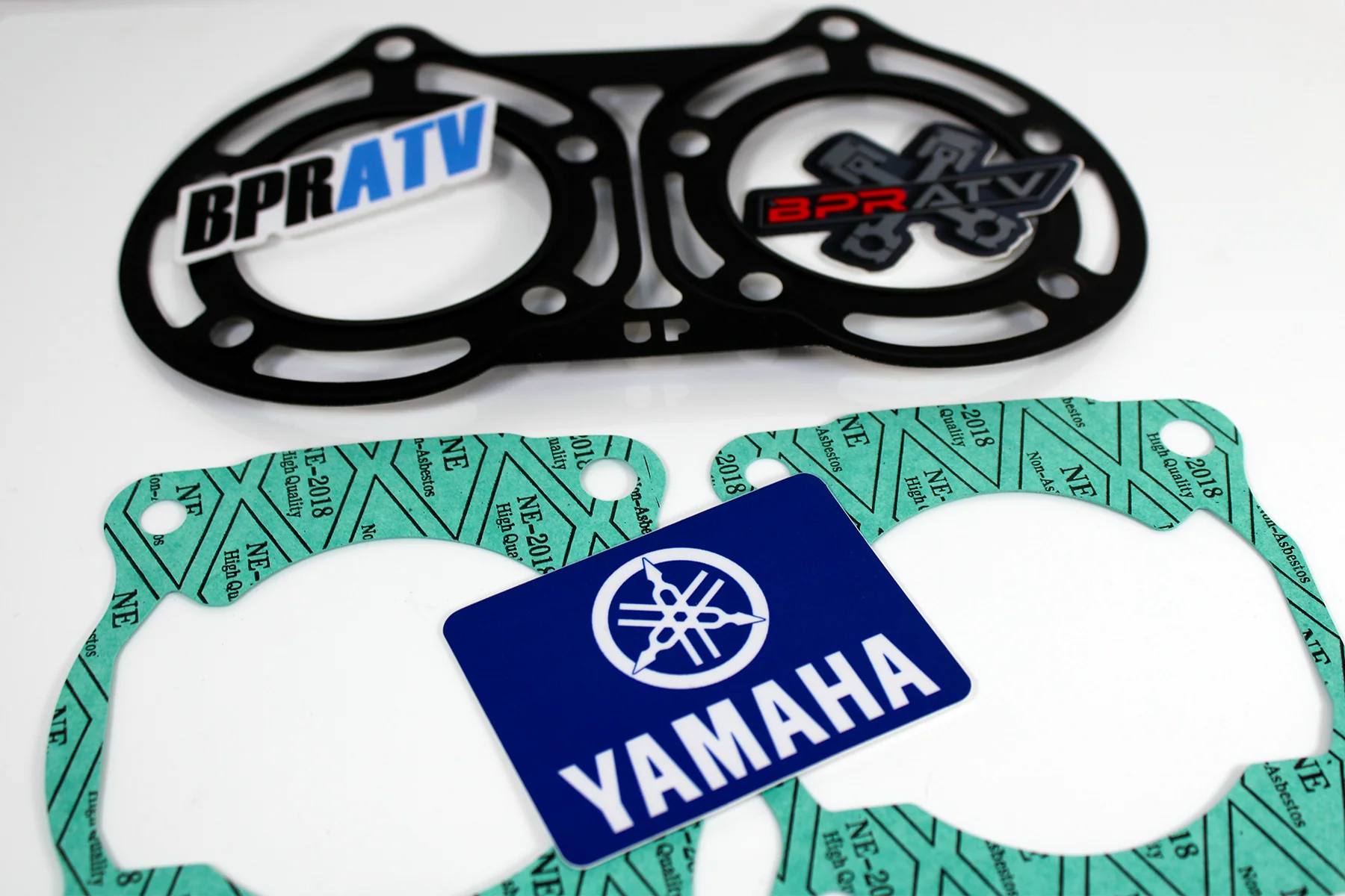 Yamaha Banshee YFZ 350 Cylinder Pistons Steel Head Gasket Set Kit 64-66mm BPRATV - Image 13