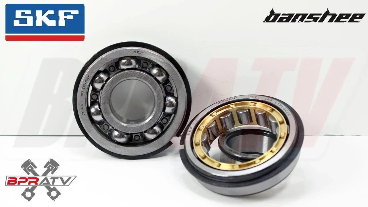 Hot Rods Banshee +4mm Stroker Crank 115mm Rods SKF NJ Maxload Bearings 4111 New! - Image 13