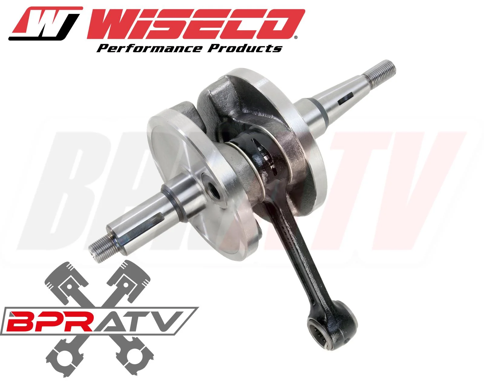 Yamaha Blaster 200 66 Piston Cylinder WISECO Crank Motor Rebuild Titanium Studs - Image 10