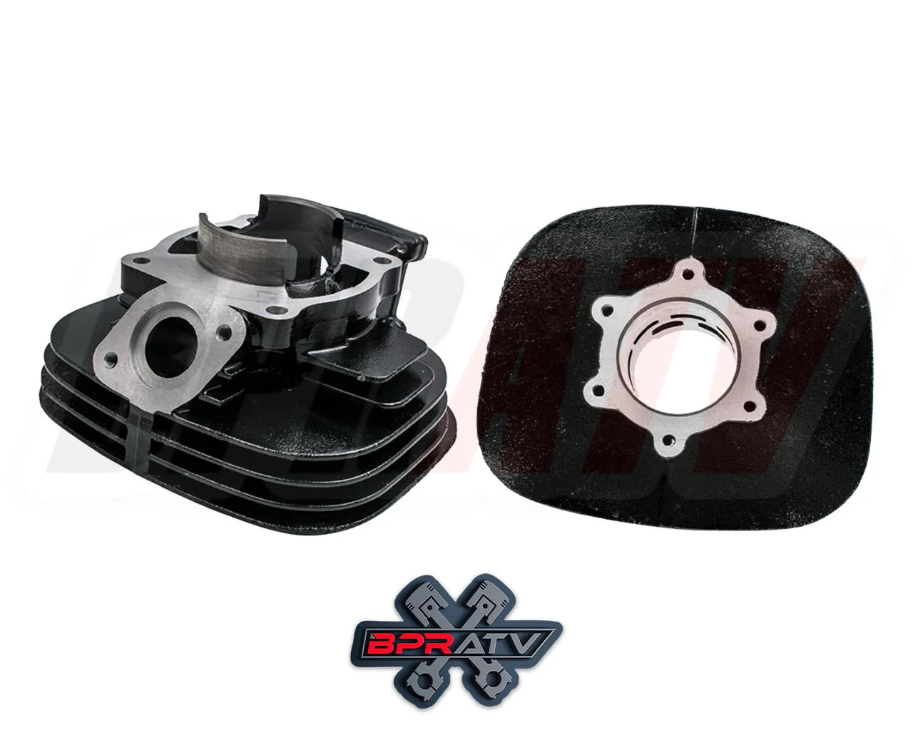 Yamaha Blaster 200 66 Piston Cylinder WISECO Crank Motor Rebuild Titanium Studs - Image 11