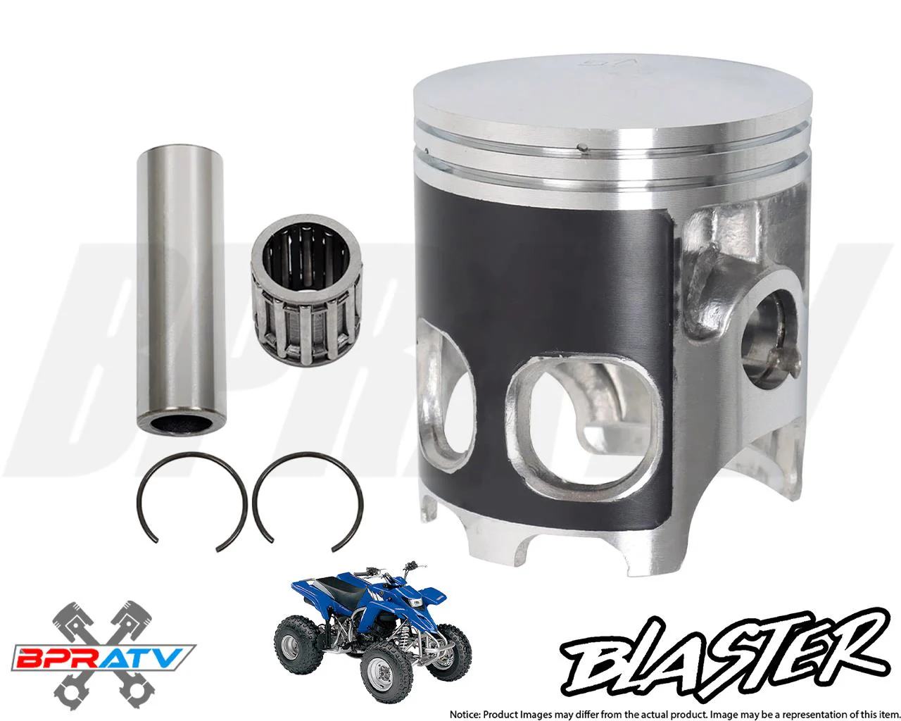 Yamaha Blaster 200 66 Piston Cylinder WISECO Crank Motor Rebuild Titanium Studs - Image 17