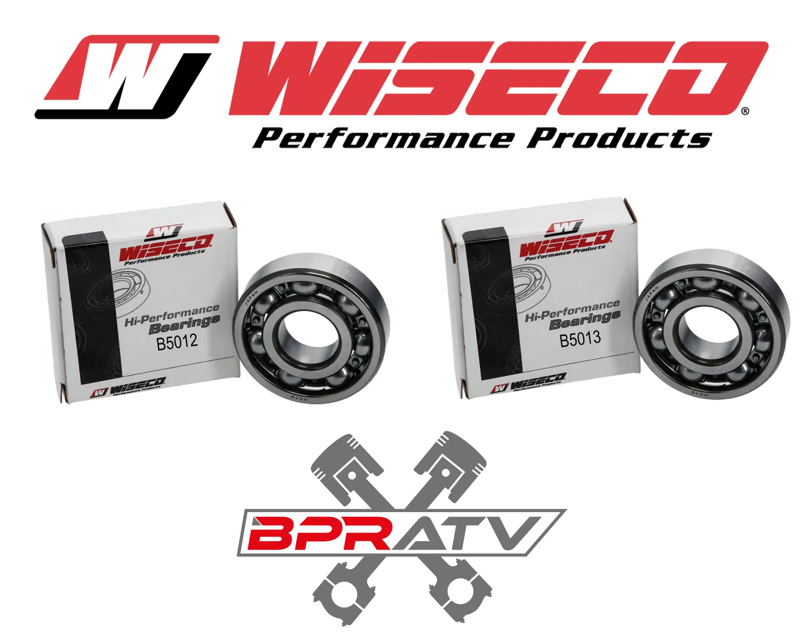Yamaha Blaster 200 66 WISECO PISTON Cylinder Crank Motor Rebuild Gasket Seal Kit - Image 13