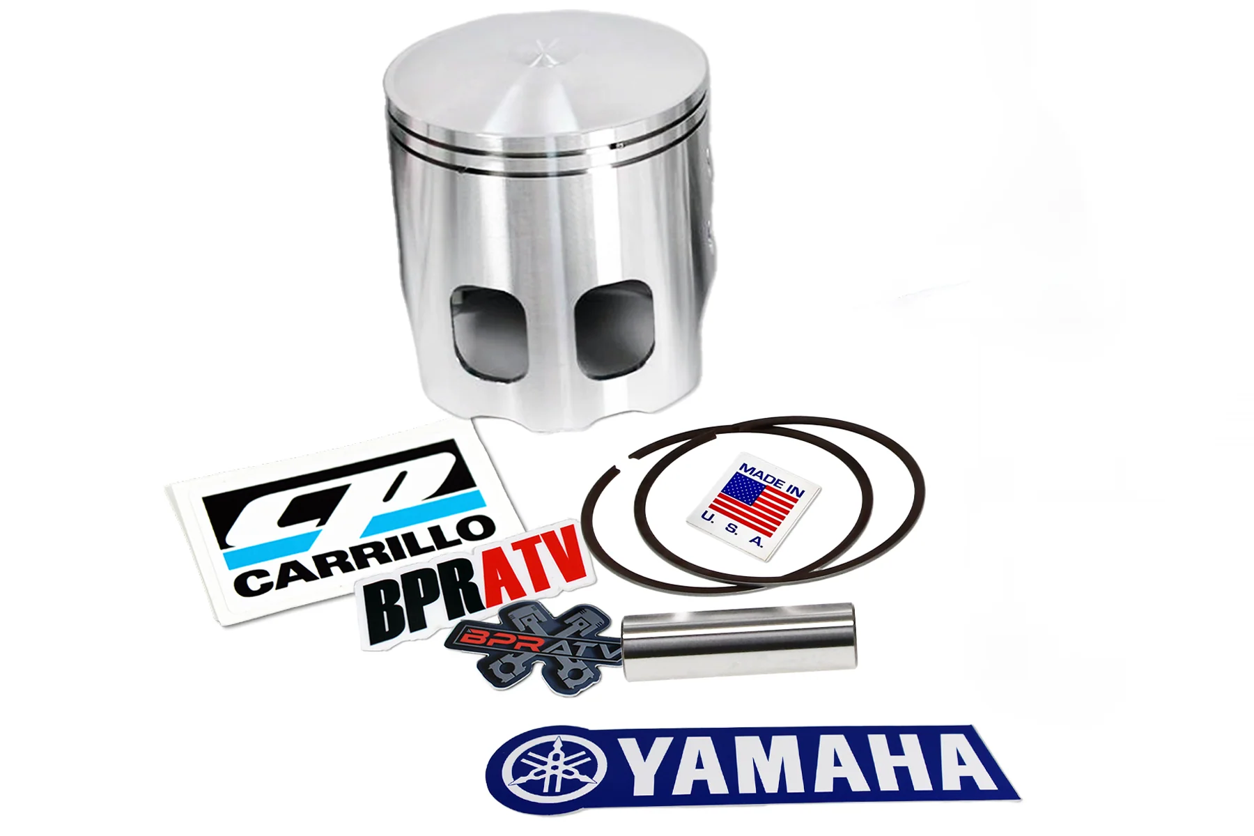 Yamaha Blaster 200 YFS 200 CP Carrillo 68mm Piston Gaskets & Bearing Top End Kit - Image 6
