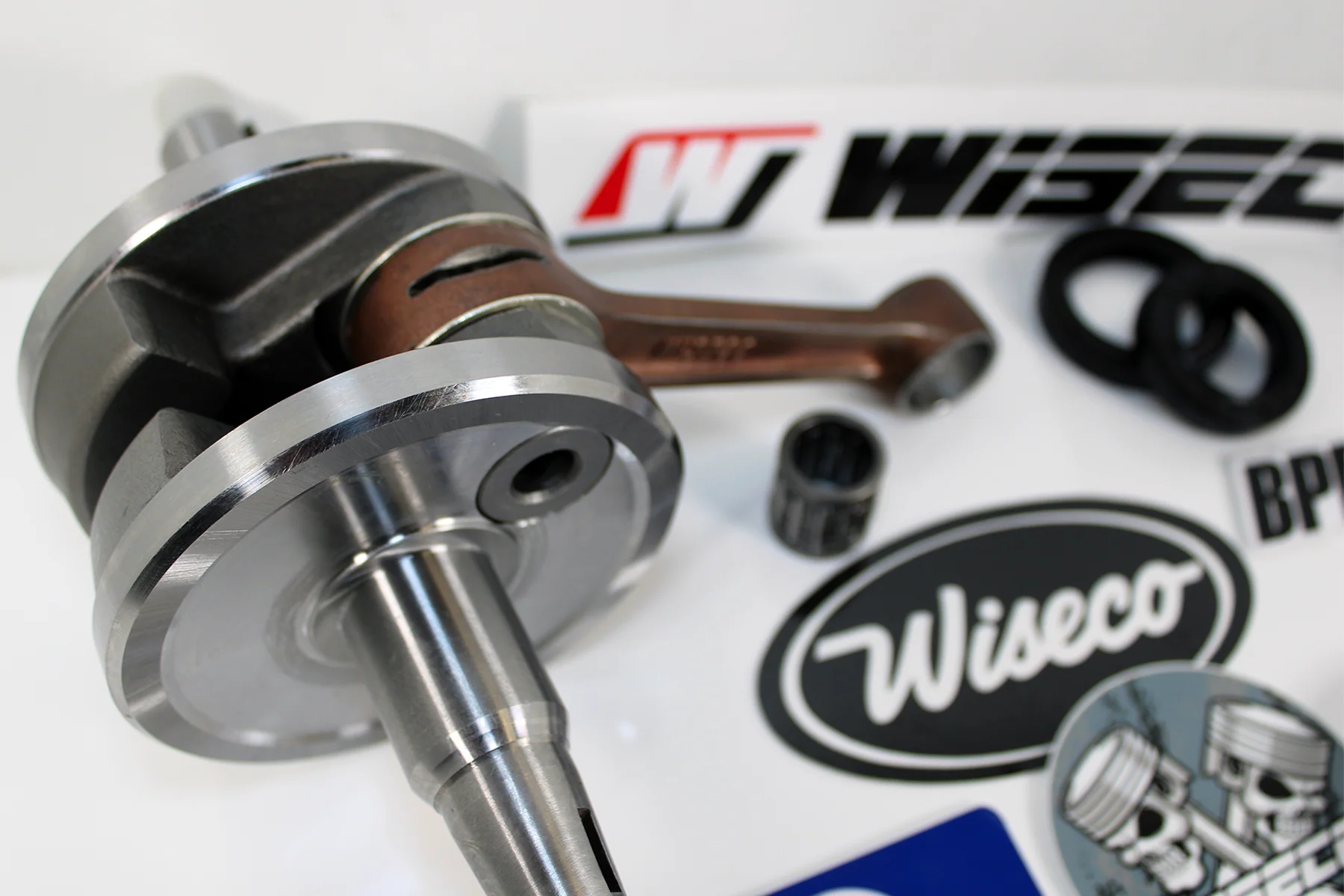 Yamaha Blaster 200 Wiseco Crankshaft Kit SKF Crank Bearings Seals HD Rebuild Kit - Image 10