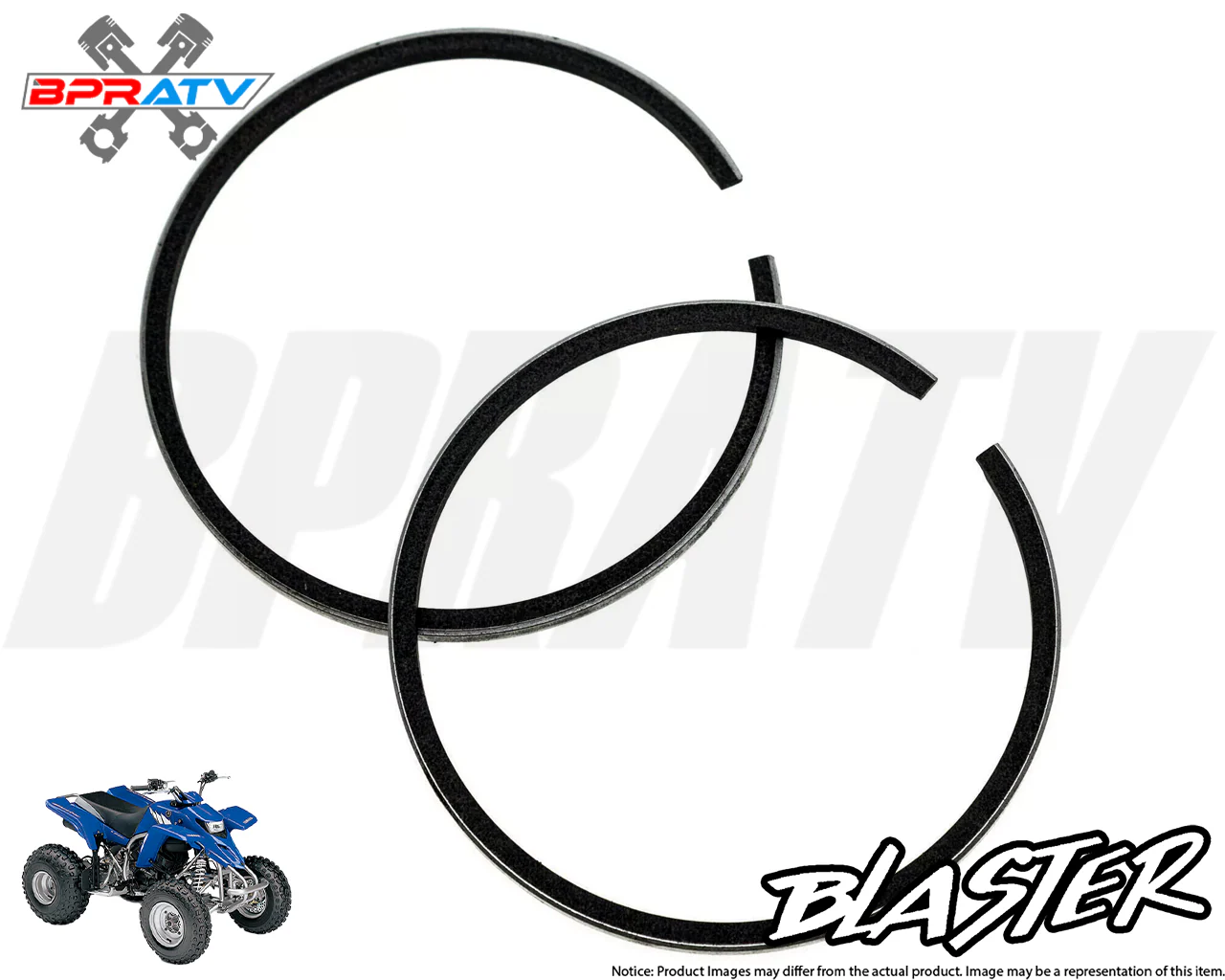 Yamaha Blaster 200 YFS 200 Piston Gasket Rings Set Kit 1988-2006 STD Stock Size - Image 15