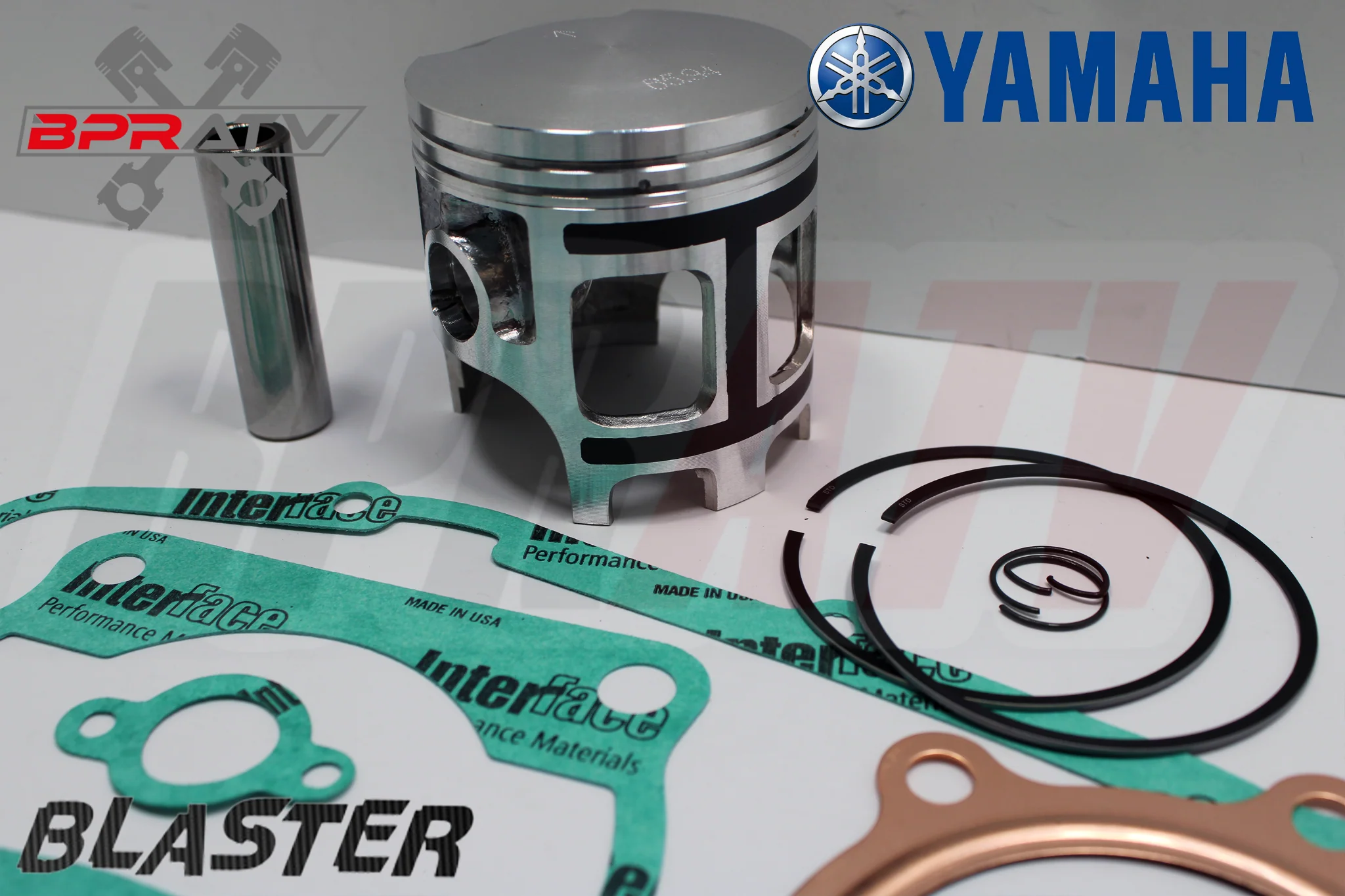 Yamaha Blaster 200 YFS 200 Piston Gasket Rings Set Kit 1988-2006 STD Stock Size - Image 4