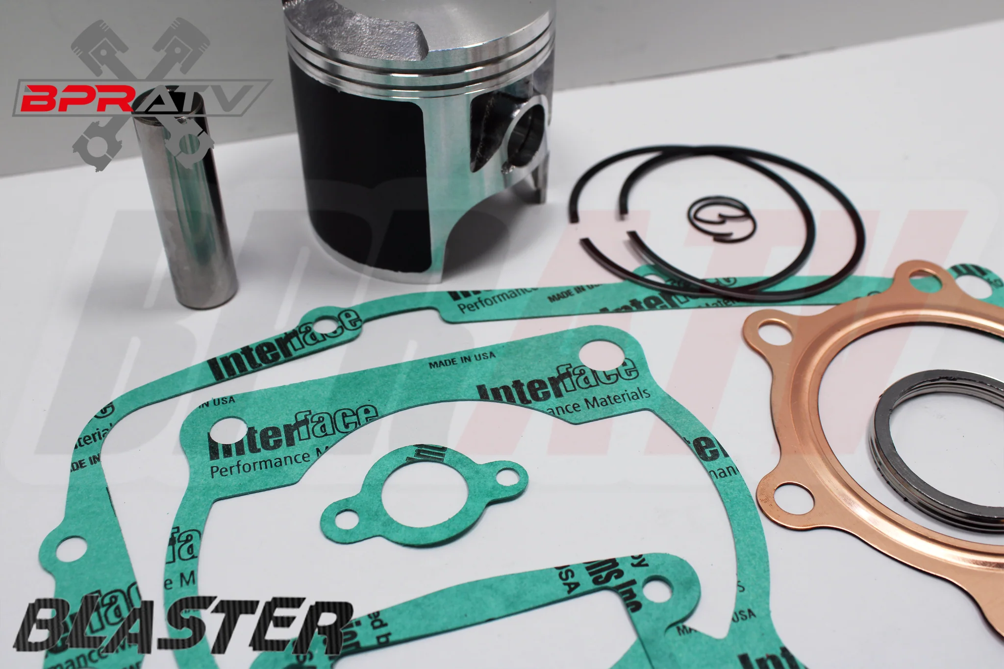 Yamaha Blaster 200 YFS 200 Piston Gasket Rings Set Kit 1988-2006 STD Stock Size - Image 5