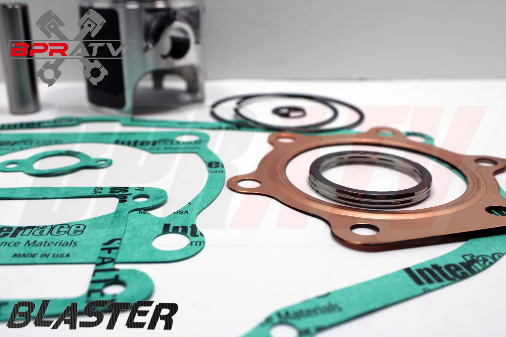 Yamaha Blaster 200 YFS 200 Piston Gasket Rings Set Kit 1988-2006 STD Stock Size - Image 6