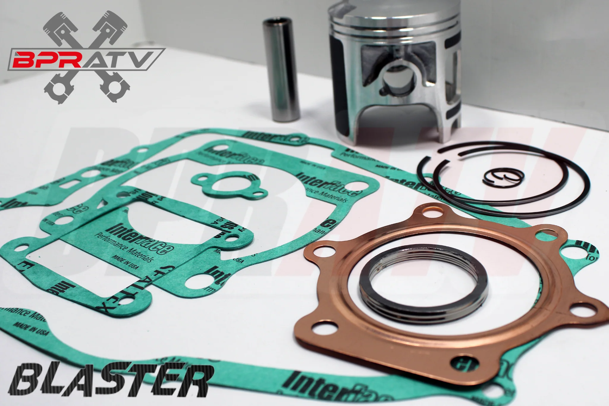 Yamaha Blaster 200 YFS 200 Piston Gasket Rings Set Kit 1988-2006 STD Stock Size - Image 7