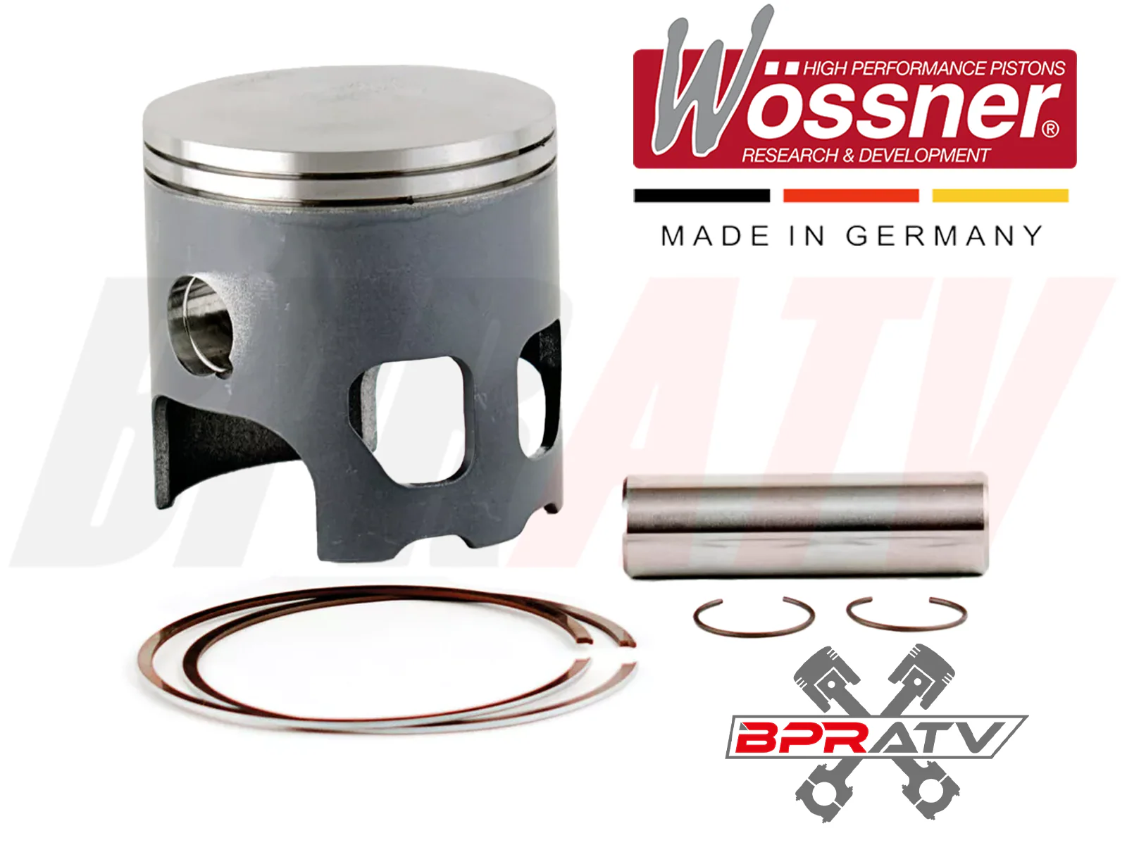 Yamaha Blaster 200 YFS200 WOSSNER Cylinder Piston Bearing Gasket Top End Kit Set - Image 11