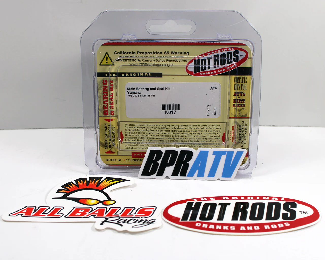 Yamaha Blaster 200 YFS200 YFS 200 Hot Rods Main Crank Bearing and Seal Kit K017 - Image 7