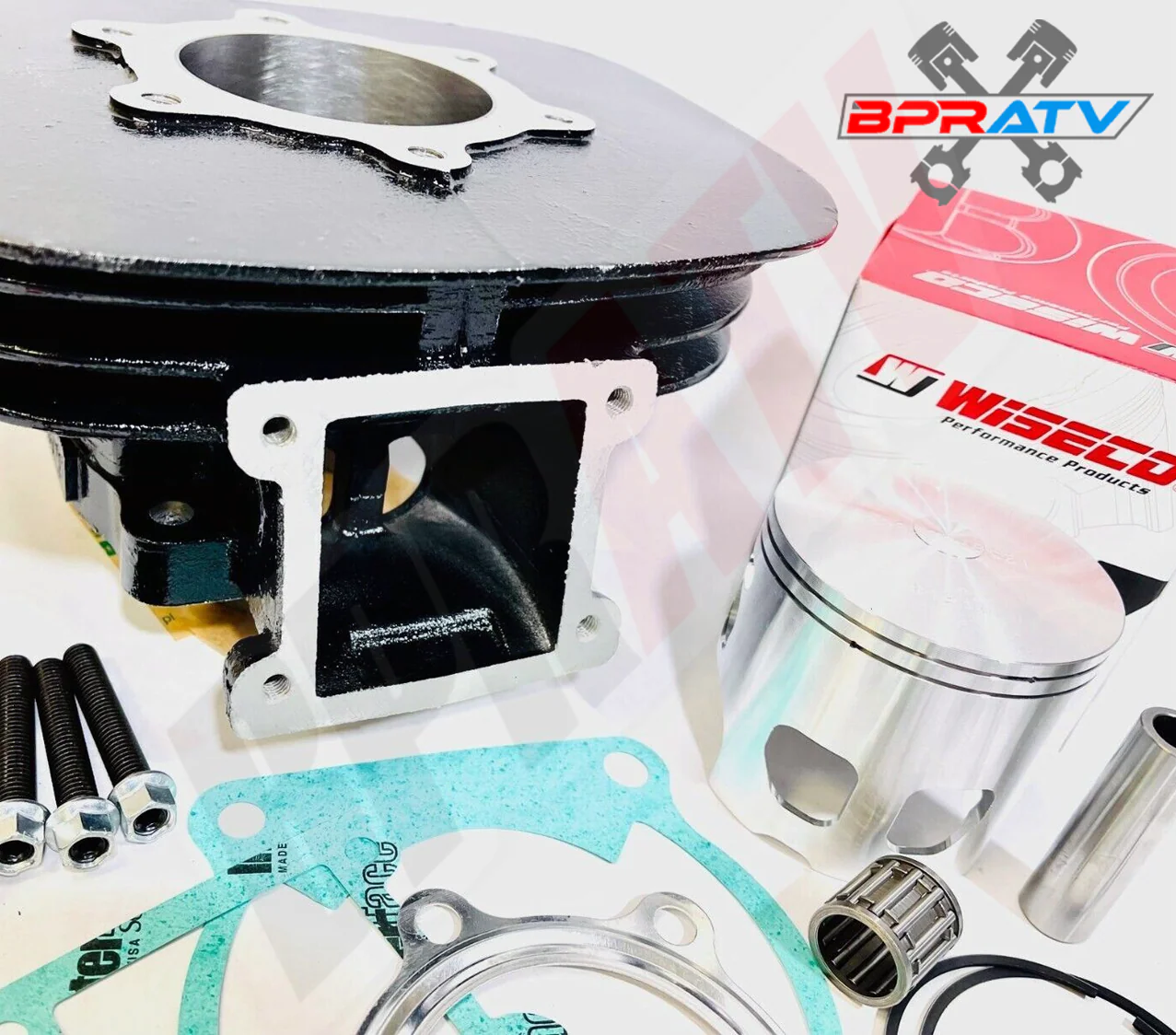 Yamaha Blaster Big Bore Kit 68 mil Cylinder +2 Over Complete Top End Rebuild Kit - Image 6
