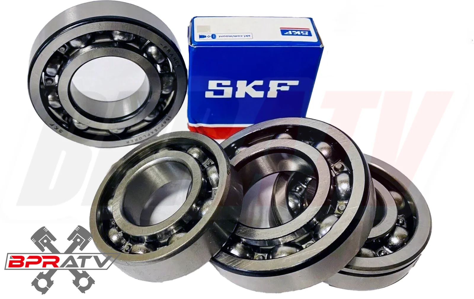 Yamaha Blaster 200 Complete Crank Bearing + Motor Engine Bottom End Bearings Kit - Image 7