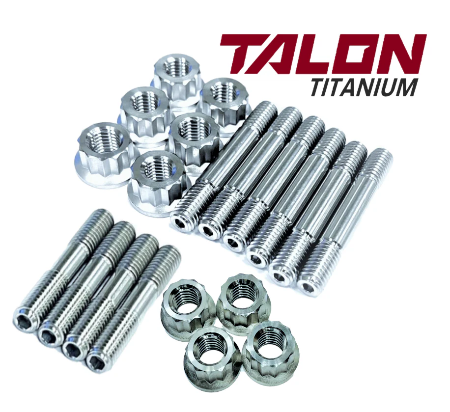 Yamaha Blaster Complete BPRATV TITANIUM Motor Engine Studs Bolts Screw Kit Set - Image 2
