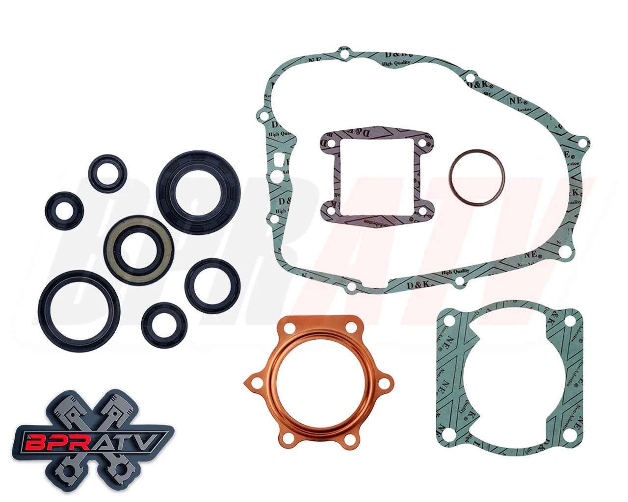 Yamaha Blaster Complete Motor Engine Rebuild Kit Top & Bottom End Redo Assembly - Image 16