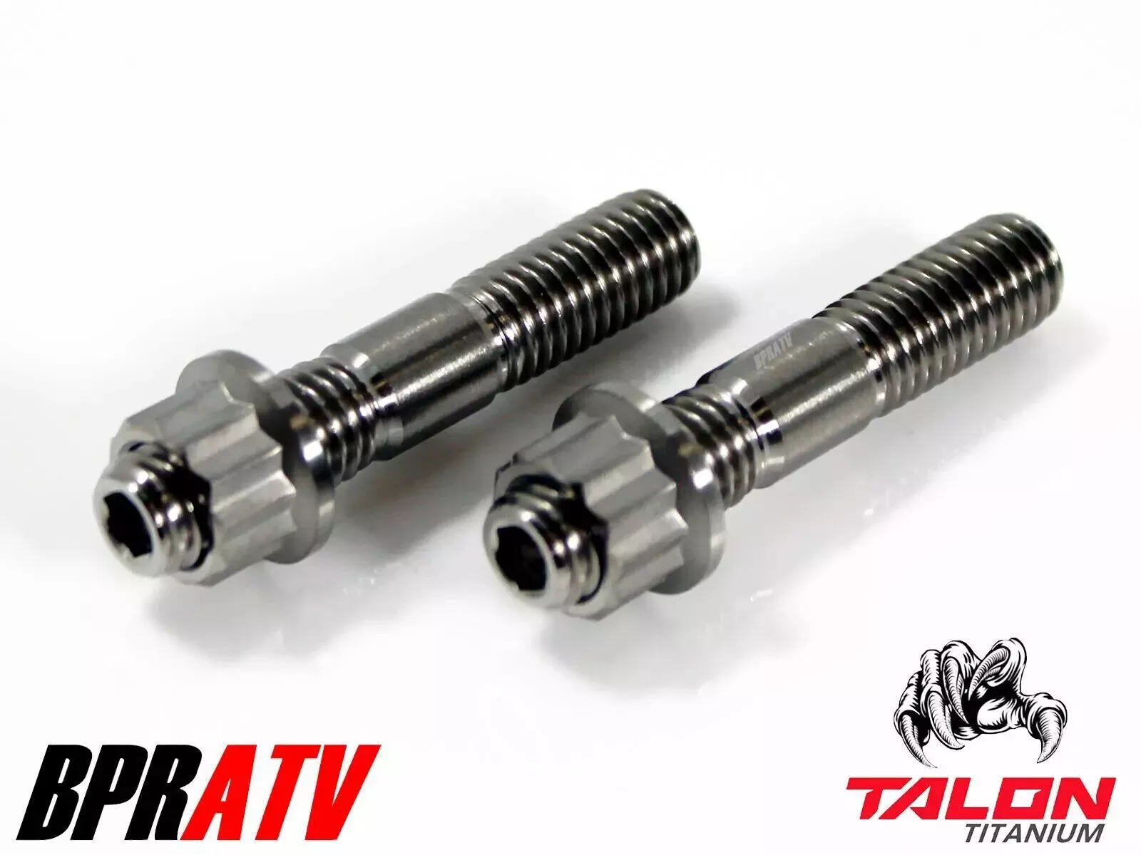 Yamaha Blaster TITANIUM Cylinder Head Studs Cylinder to Crankcase Stud Kit Nuts - Image 12