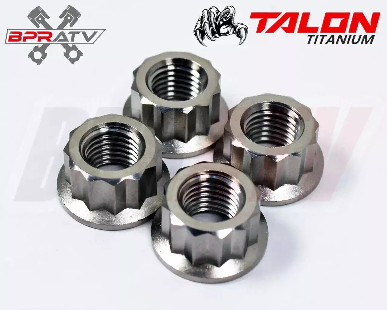 Yamaha Blaster TITANIUM Cylinder Head Studs Cylinder to Crankcase Stud Kit Nuts - Image 17