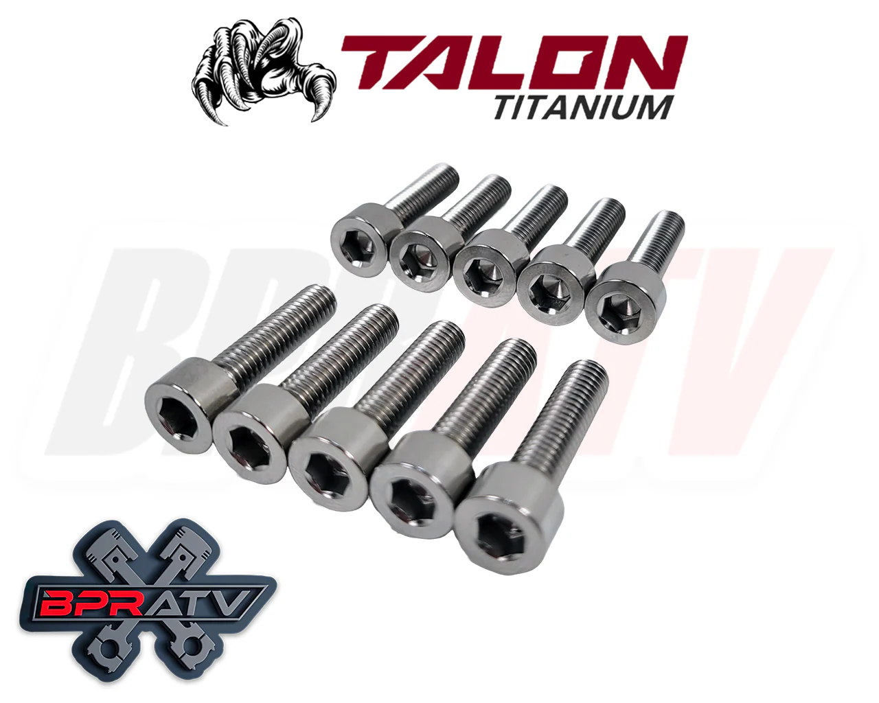 Yamaha Blaster YFS 200 BPRATV Talon Titanium CRANKCASE Halves Ti Bolts Bolt Kit - Image 9
