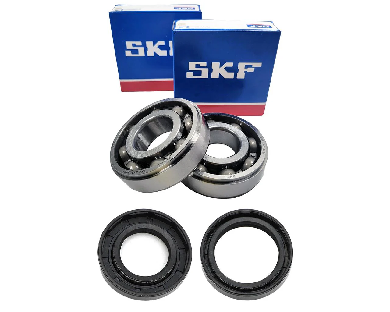 Yamaha Blaster YFS 200 Stock Bore Cylinder Crank Pro X Piston Simple Rebuild Kit - Image 9