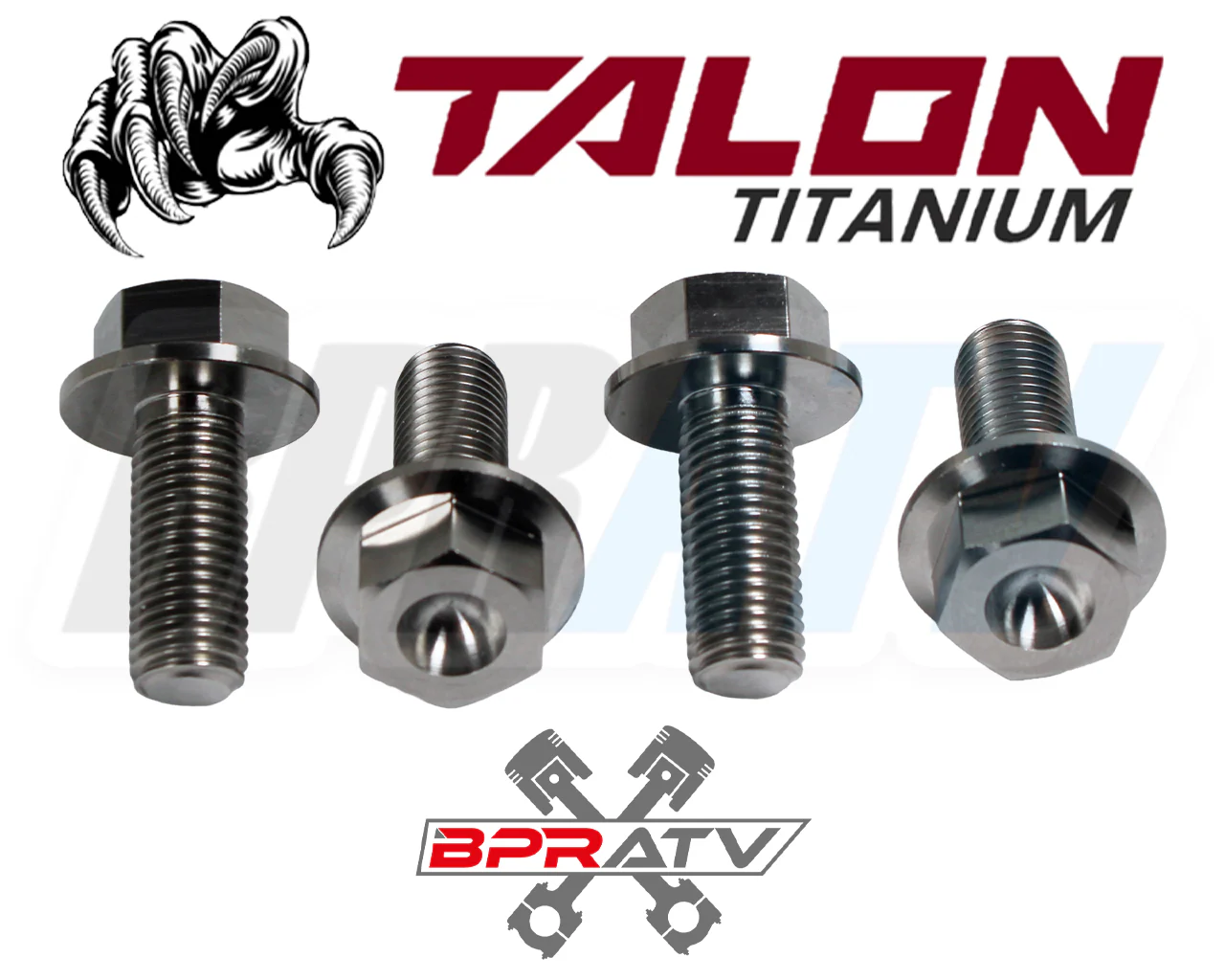 Yamaha Blaster YFS 200 TITANIUM Foot Peg Bolts HEX Flange Bolt Upgrade Set Kit