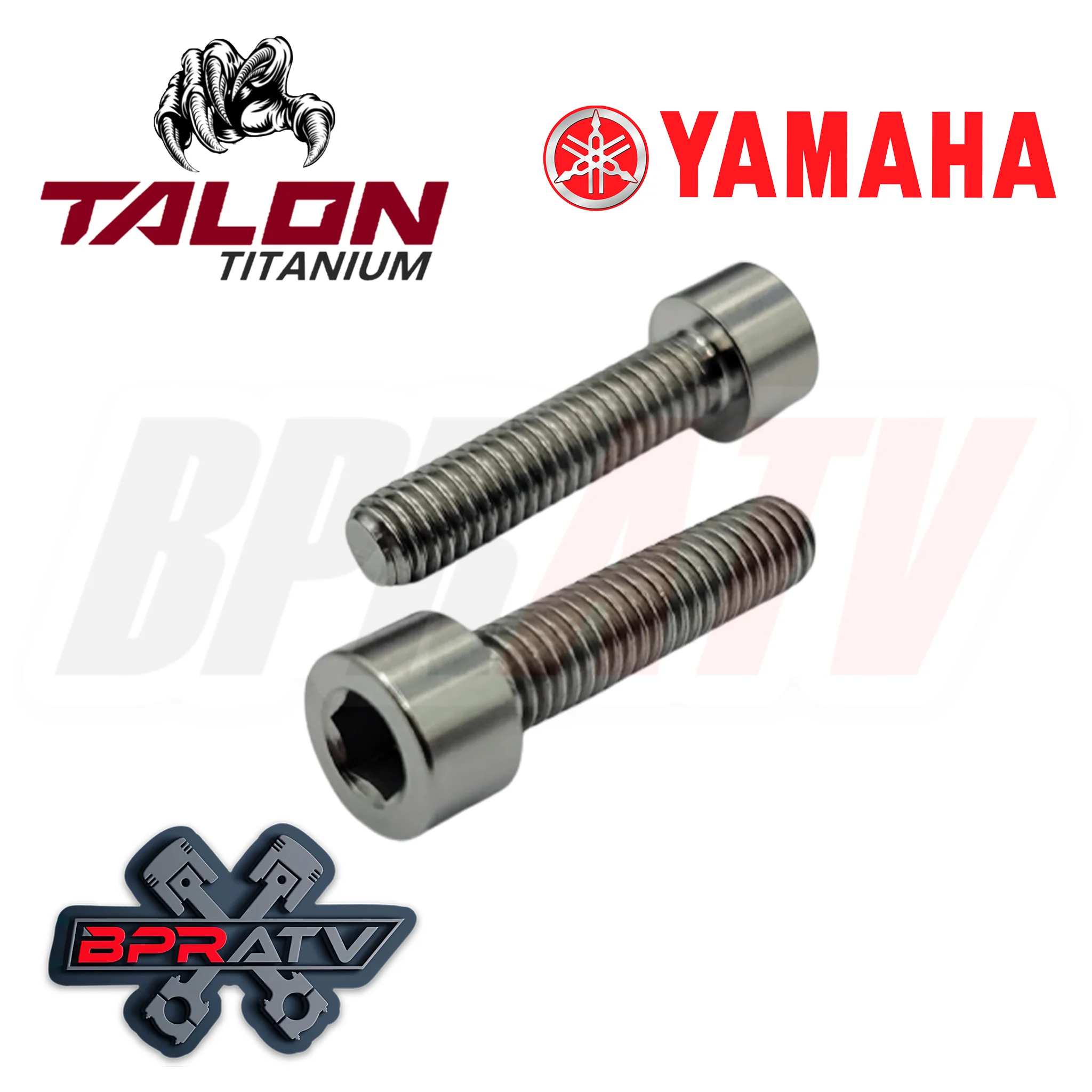Yamaha Blaster YFS200 BPRATV Talon Titanium Reed Valves Bolts Bolt Kit Ti Washer - Image 4