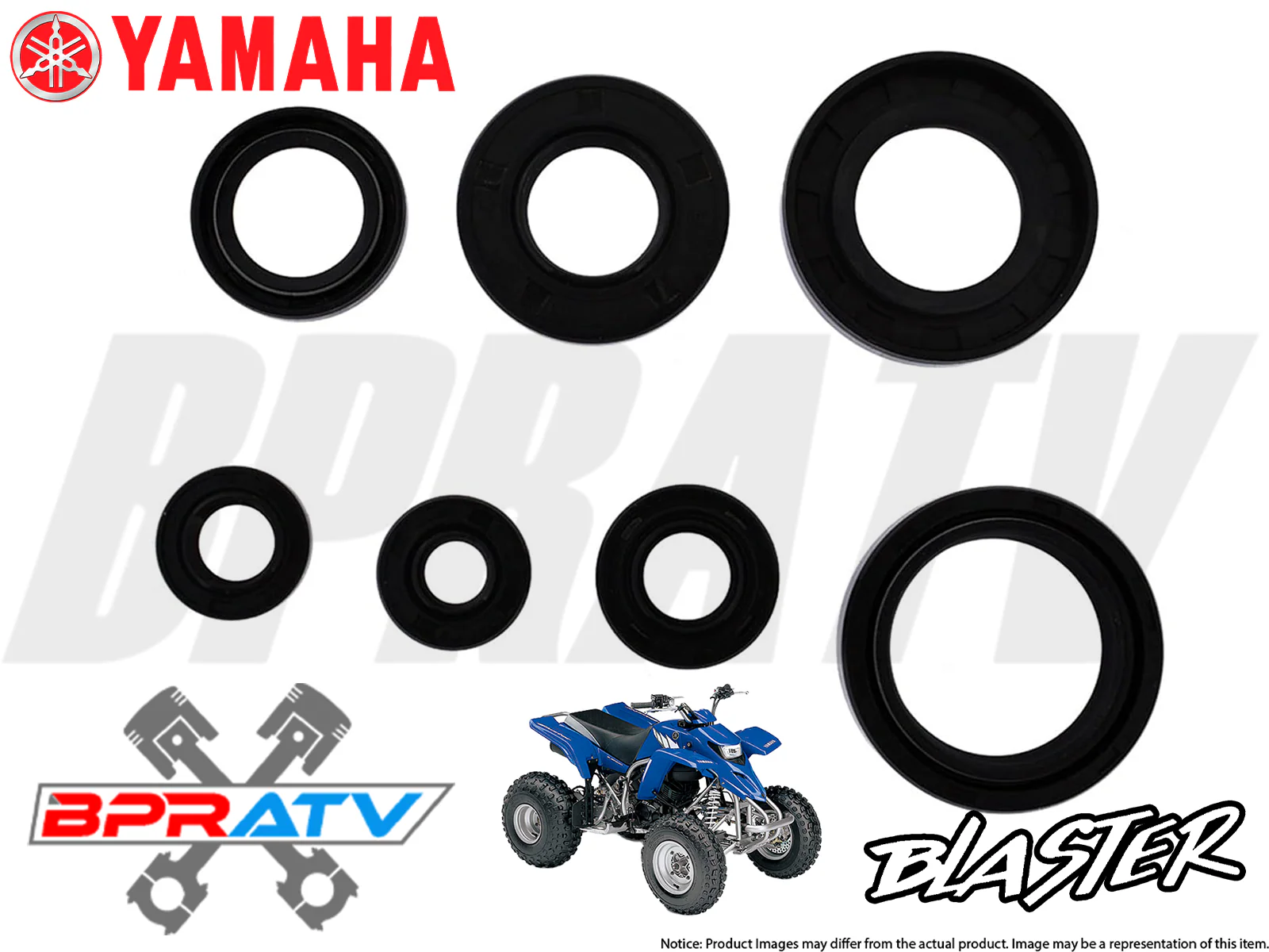 Yamaha Blaster YFS200 Main Crank Shaft Bearings Motor Engine Seal Kit 1988-2006 - Image 13