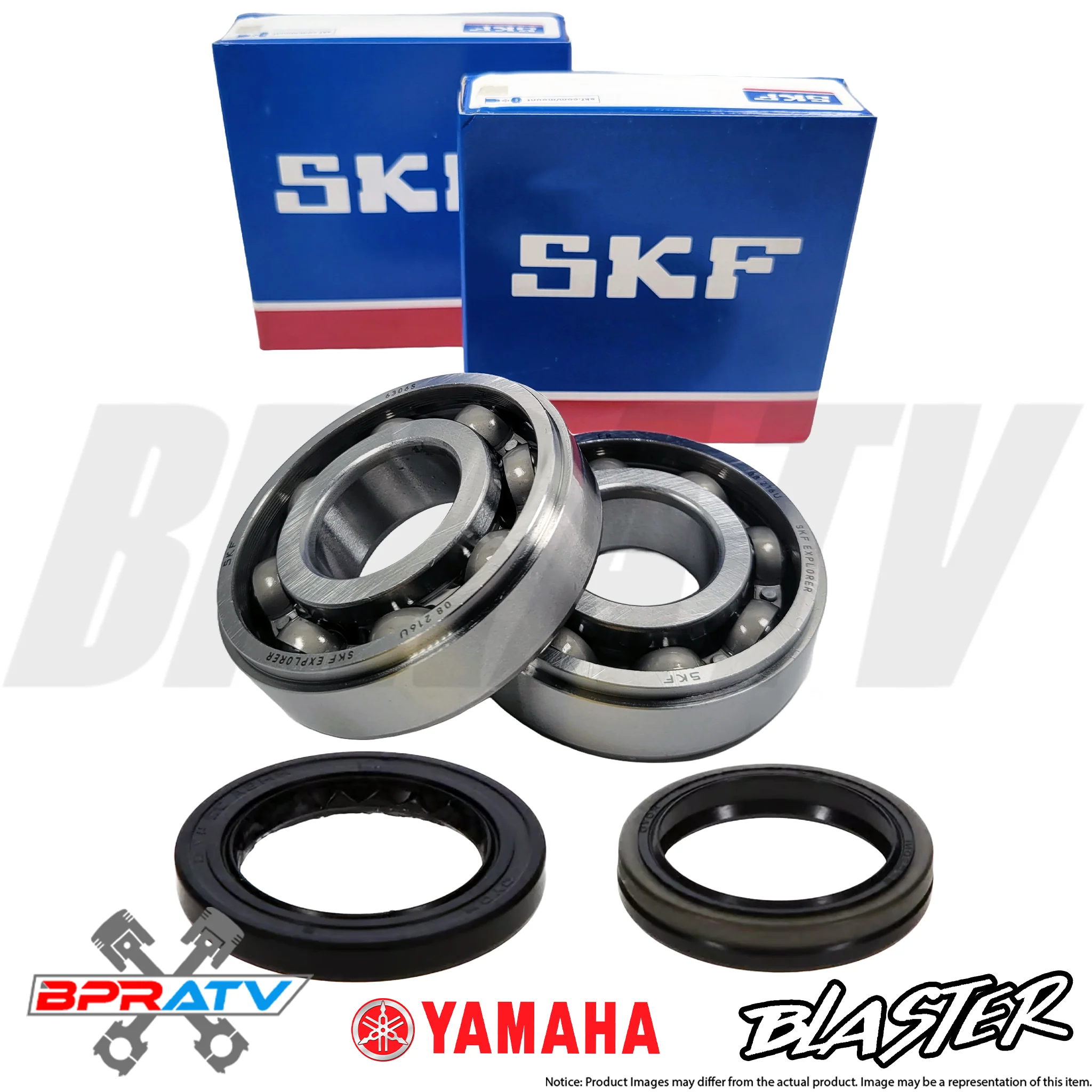 Yamaha Blaster YFS200 Main Crank Shaft Bearings Motor Engine Seal Kit 1988-2006 - Image 5