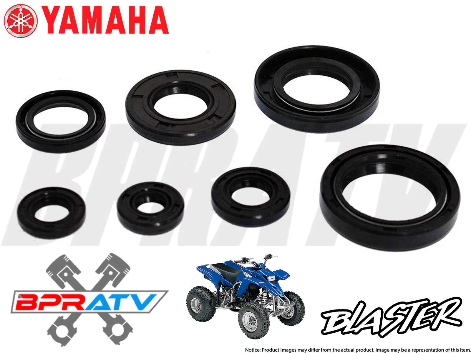 Yamaha Blaster YFS200 Main Crank Shaft Bearings Motor Engine Seal Kit 1988-2006 - Image 9