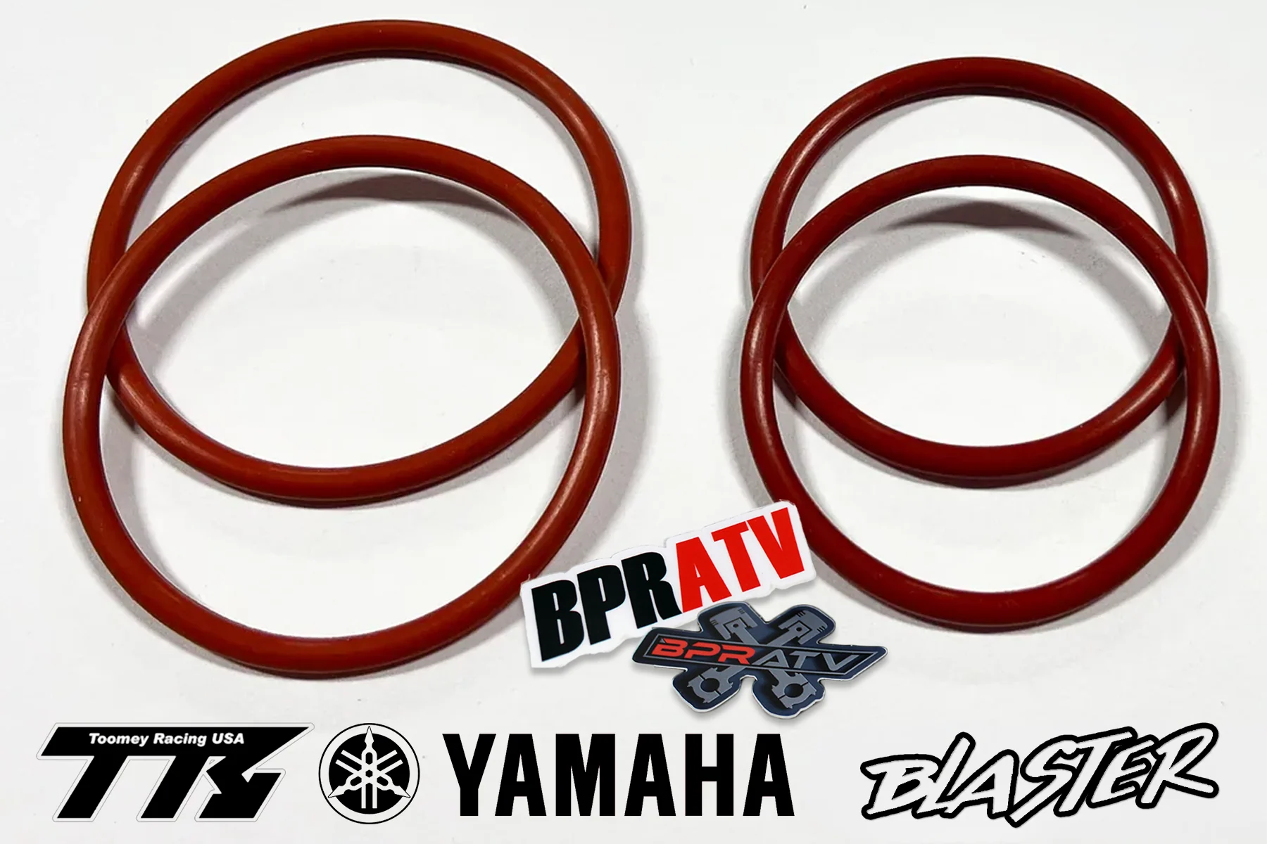 Yamaha Blaster YFS200 RZ350 Toomey B1 Exhaust Pipe O-Ring Set O Rings Repair Kit - Image 5