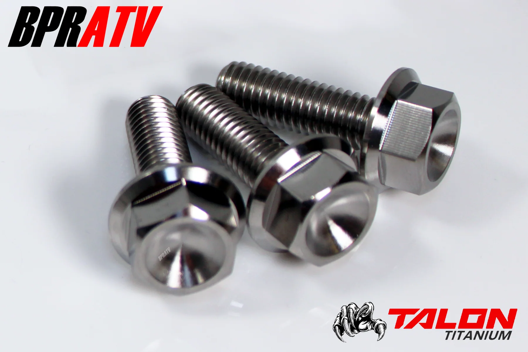 Yamaha Front Bumper Rear Grab Bar TITANIUM Bolts for Banshee Blaster Set of FOUR - Image 5