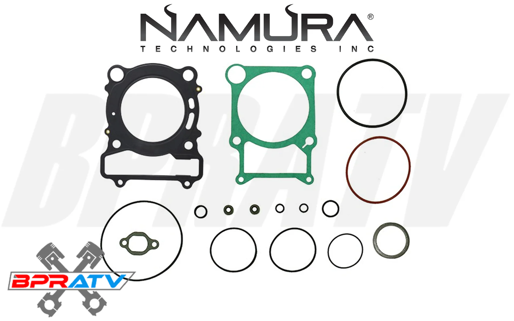 Yamaha Grizzly 450 OEM Stock Bore Cylinder Namura Piston Kit Gaskets Top End Kit - Image 13