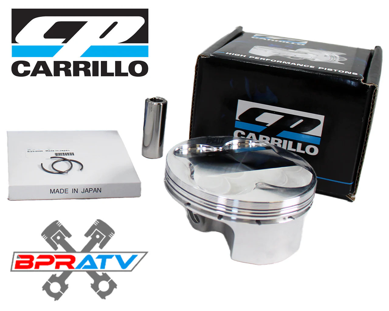 Yamaha Grizzly 660 102mm CP Carrillo Big Bore 12:1 686cc Piston Cometic Gaskets - Image 14