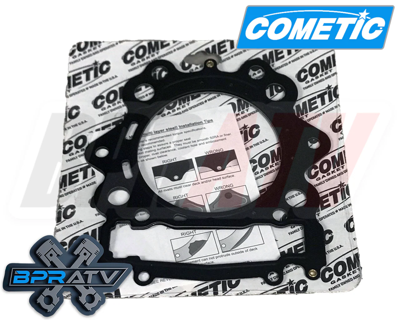 Yamaha Grizzly 660 Assembled Cylinder Head Cam Timing Chain Guide Cometic Gasket - Image 16