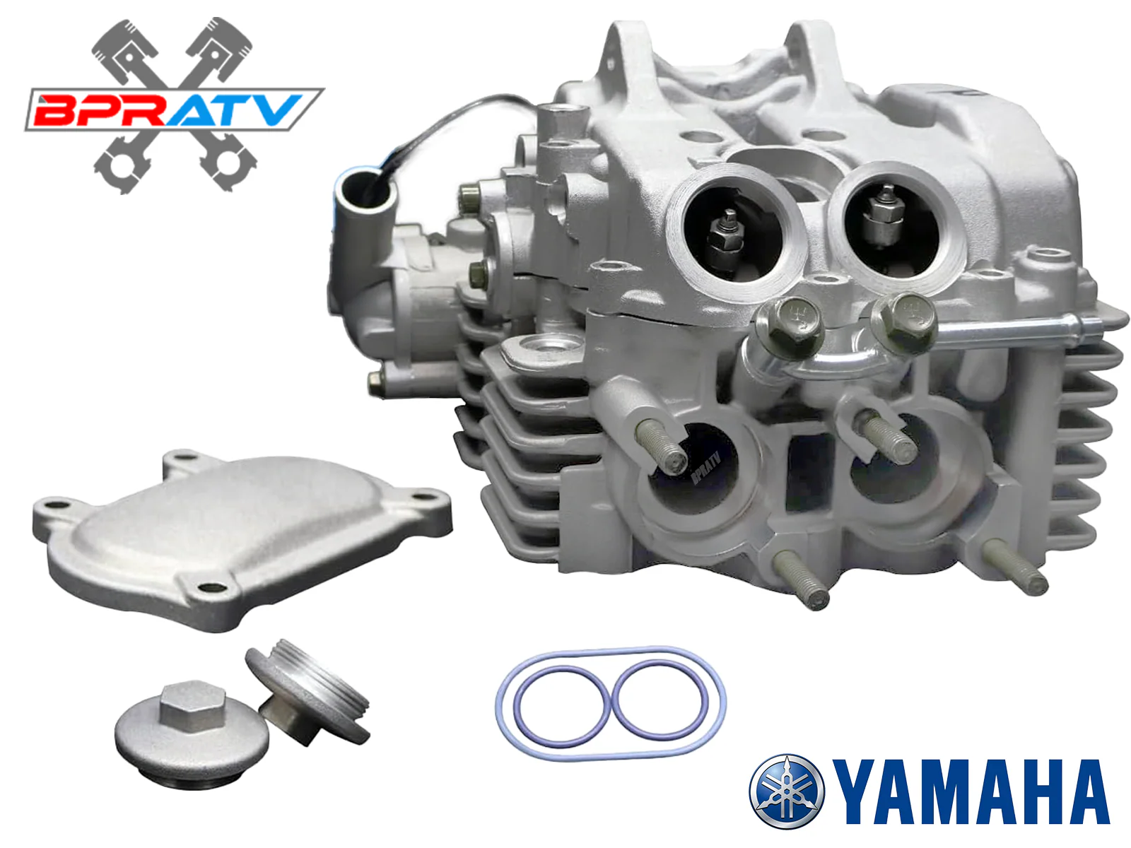 Yamaha Grizzly 660 Assembled Cylinder Head Cam Timing Chain Guide Cometic Gasket - Image 22