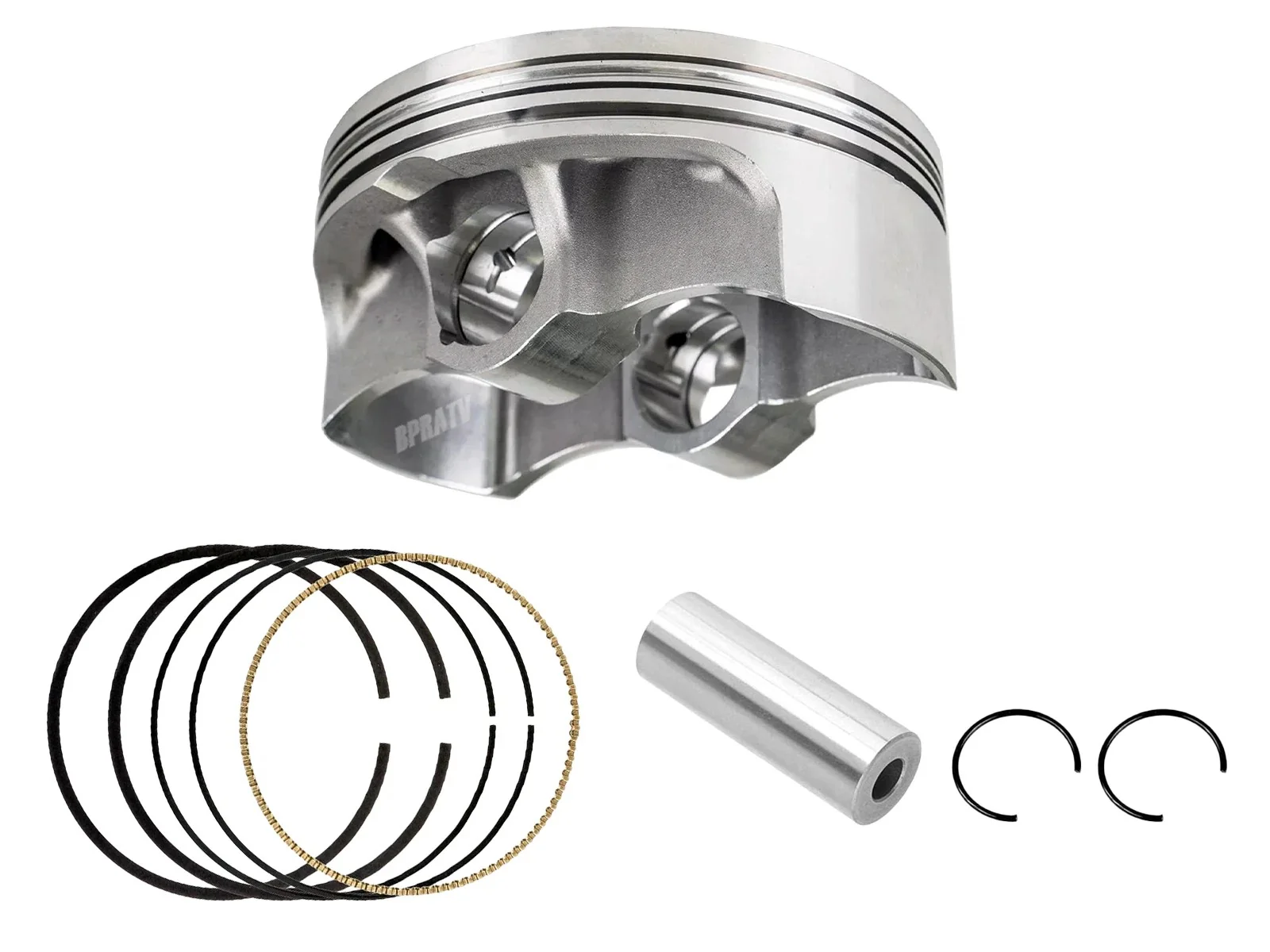 19+ Kodiak Grizzly 700 Stock Piston Ring Top End Gasket Yamaha Upper Rebuild Kit - Image 4