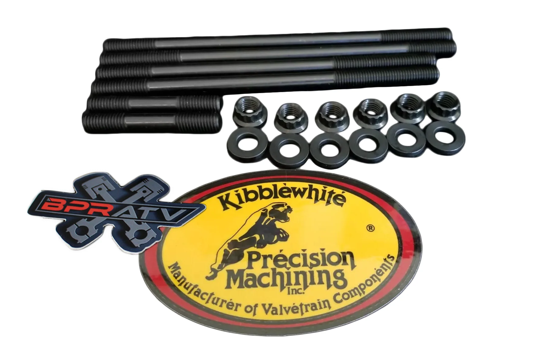 Yamaha Kodiak 700 Kibblewhite Cylinder Head Studs KPMI 80-82450 Head Bolts Stud - Image 6