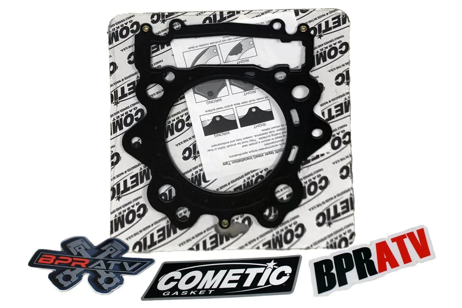 Yamaha Raptor 700 105.5 734 780 cc Big Bore Cometic Top End Gasket Kit Set C3144 - Image 16